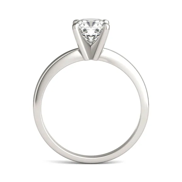 Cushion Simple Solitaire Engagement Ring