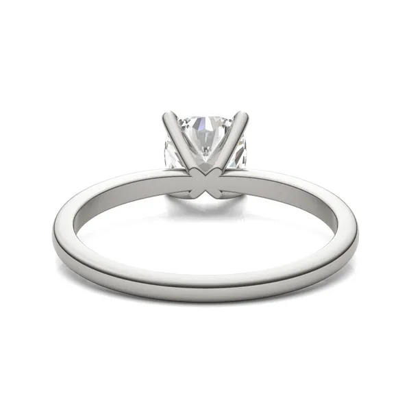 Cushion Simple Solitaire Engagement Ring