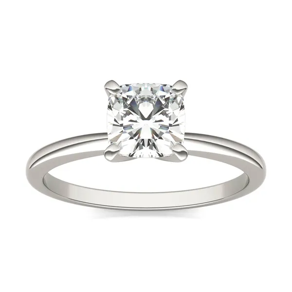 Cushion Simple Solitaire Engagement Ring