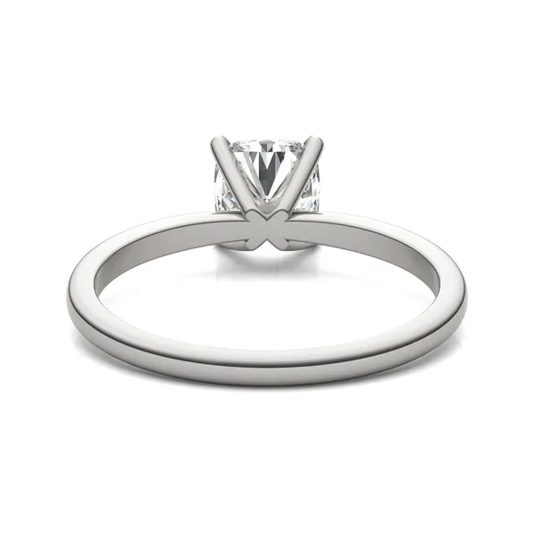 Cushion Simple Solitaire Engagement Ring