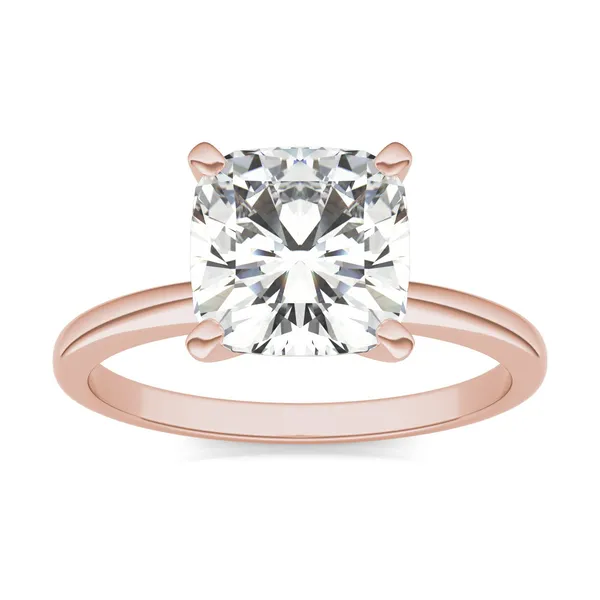 Cushion Simple Solitaire Engagement Ring