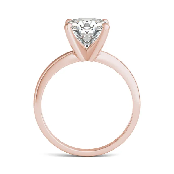 Cushion Simple Solitaire Engagement Ring