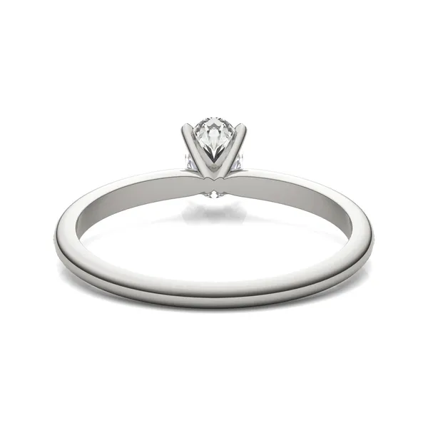 Oval Simple Solitaire Engagement Ring
