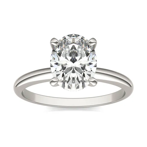 Oval Simple Solitaire Engagement Ring