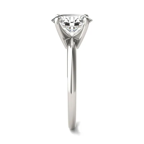Oval Simple Solitaire Engagement Ring
