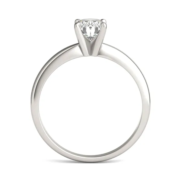 Oval Simple Solitaire Engagement Ring