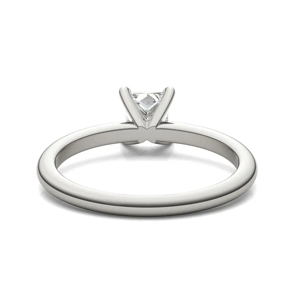 Princess Simple Solitaire Engagement Ring