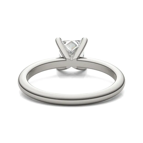 Princess Simple Solitaire Engagement Ring