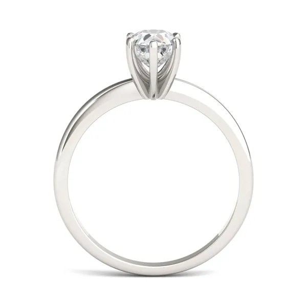 Pear Simple Solitaire Engagement Ring