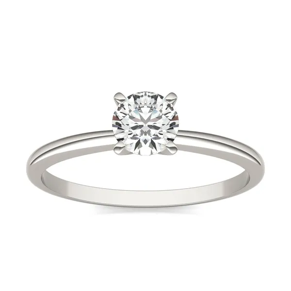 Round Brilliant Simple Solitaire Engagement Ring