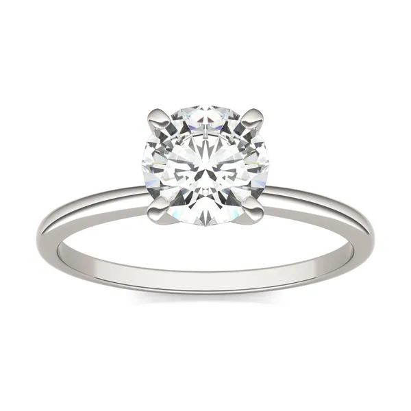 Round Brilliant Simple Solitaire Engagement Ring