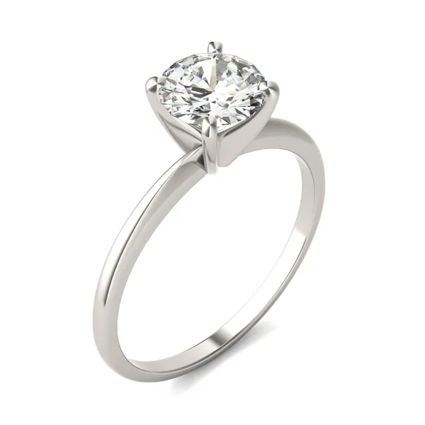 Round Brilliant Simple Solitaire Engagement Ring