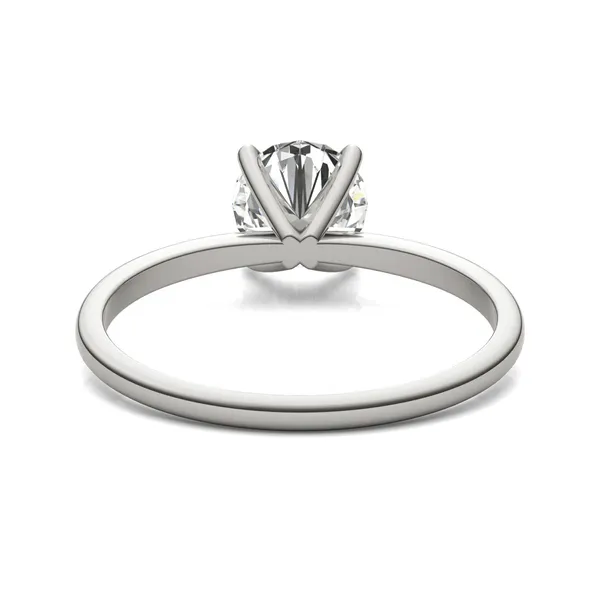 Round Brilliant Simple Solitaire Engagement Ring