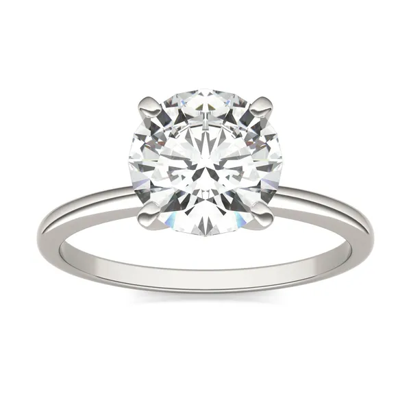 Round Brilliant Simple Solitaire Engagement Ring