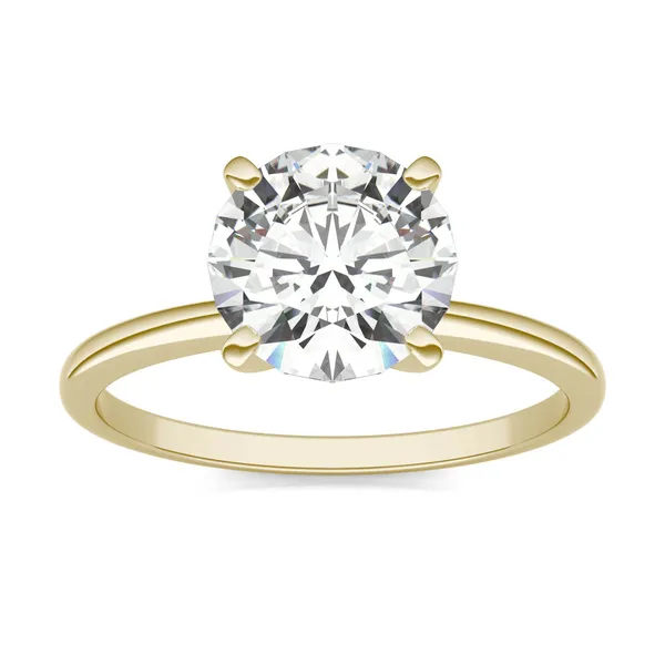 Round Brilliant Simple Solitaire Engagement Ring