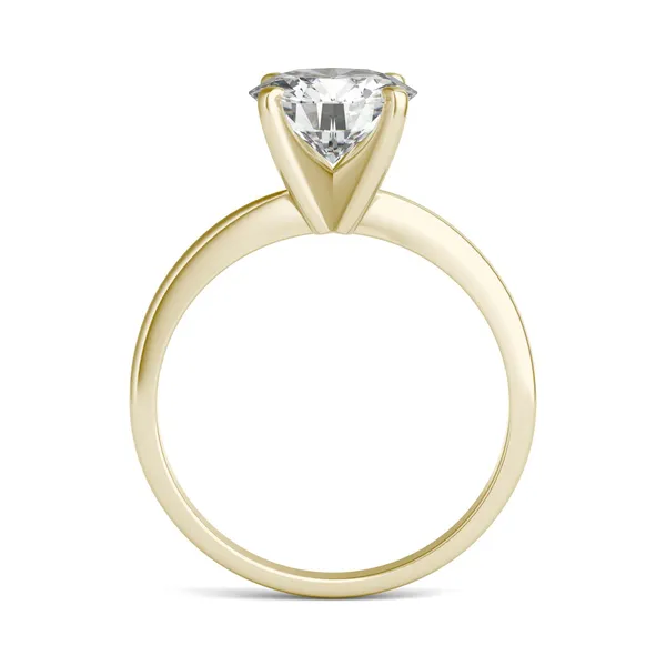 Round Brilliant Simple Solitaire Engagement Ring