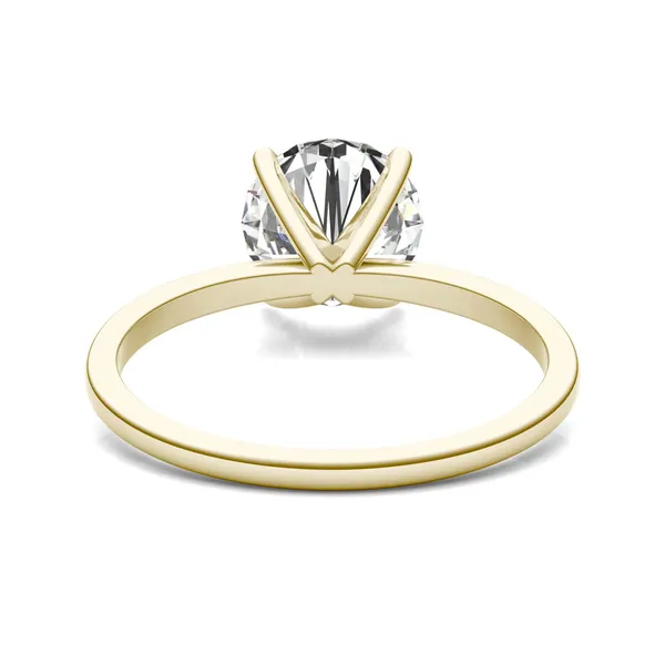 Round Brilliant Simple Solitaire Engagement Ring