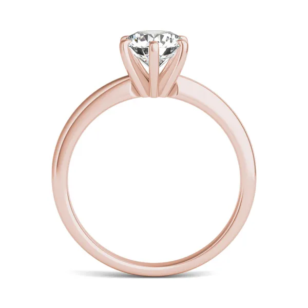 Round Brilliant Six-Prong Simple Solitaire