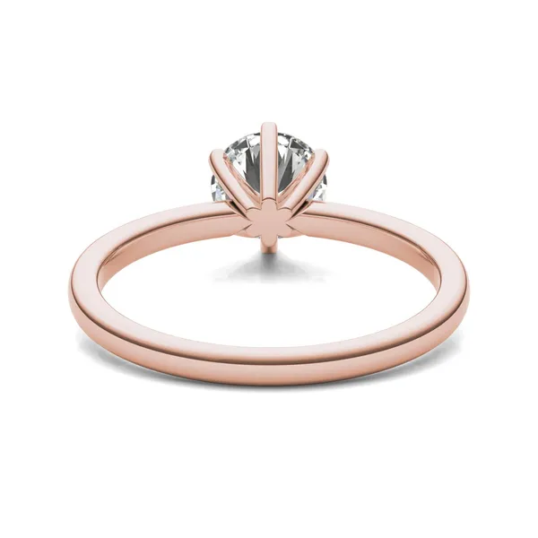 Round Brilliant Six-Prong Simple Solitaire