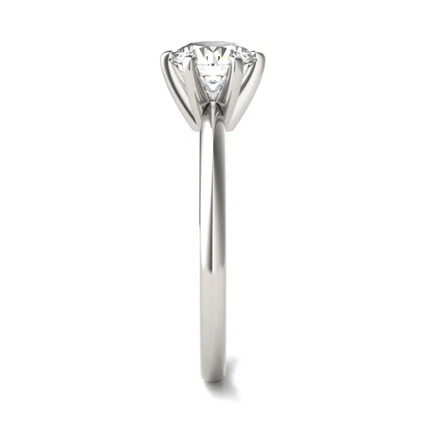 Round Brilliant Six-Prong Simple Solitaire