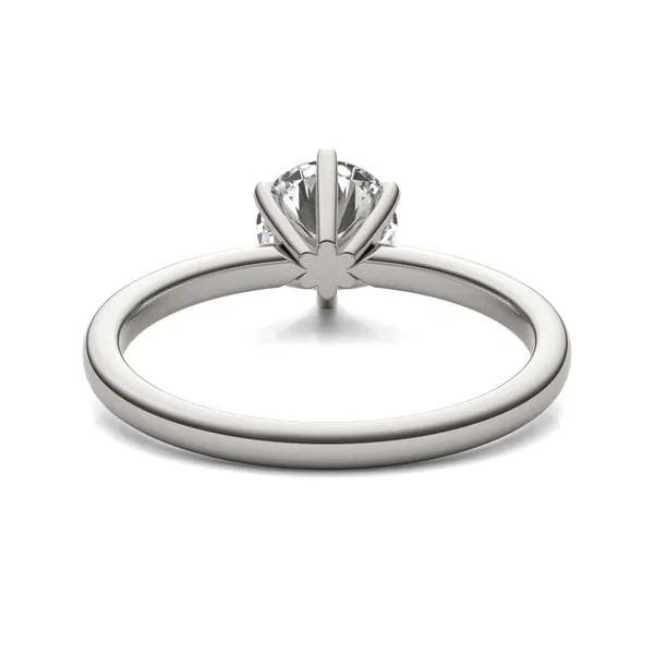 Round Brilliant Six-Prong Simple Solitaire