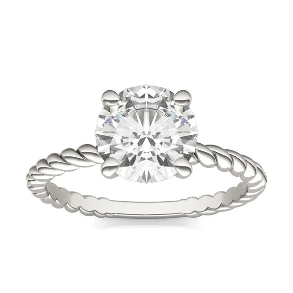 Round Brilliant Classic Rope Solitaire