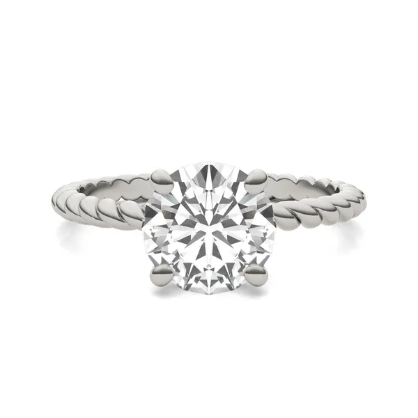 Round Brilliant Classic Rope Solitaire