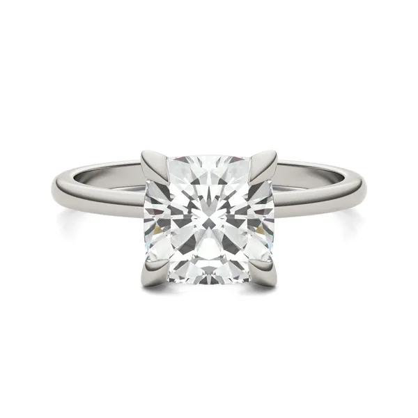 Cushion Classic Solitaire Engagement Ring