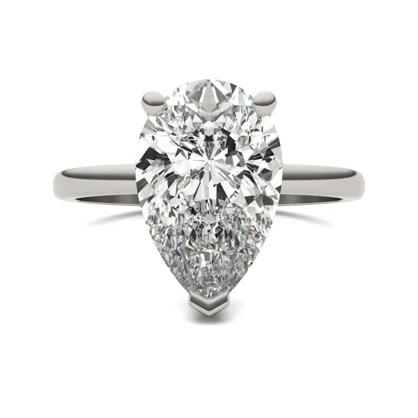 Pear Classic Solitaire Engagement Ring