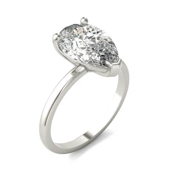 Pear Classic Solitaire Engagement Ring