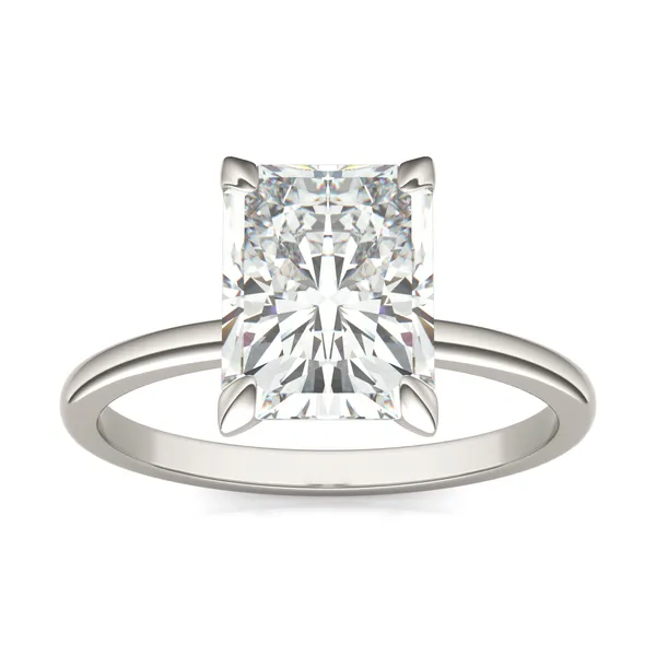 Radiant Classic Solitaire Engagement Ring