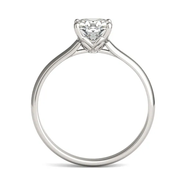 Cushion Hearts & Arrows Signature Solitaire Engagement Ring