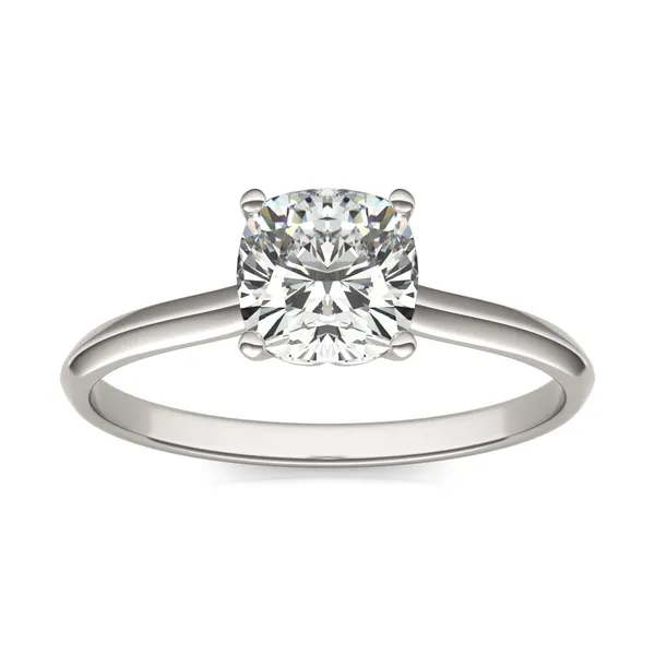 Cushion Signature Solitaire Engagement Ring