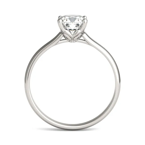 Cushion Signature Solitaire Engagement Ring