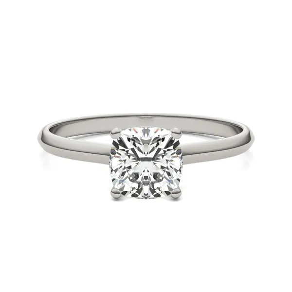 Cushion Signature Solitaire Engagement Ring