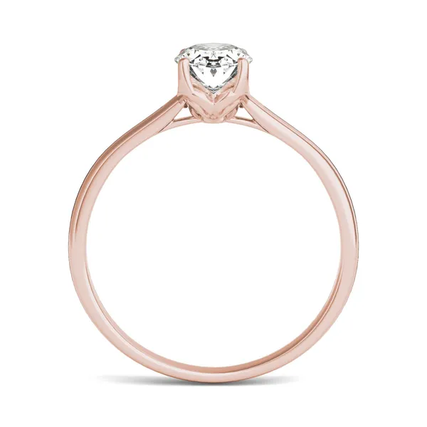 Oval Signature Solitaire Engagement Ring
