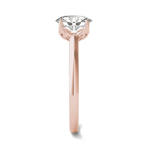 Oval Signature Solitaire Engagement Ring