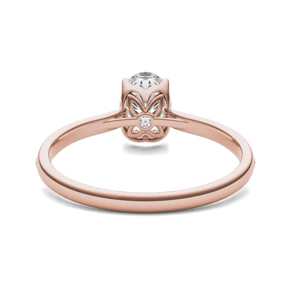 Oval Signature Solitaire Engagement Ring
