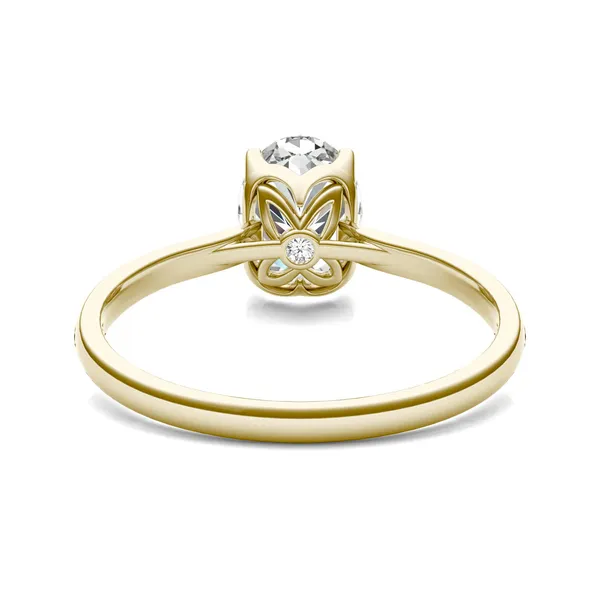 Oval Signature Solitaire Engagement Ring