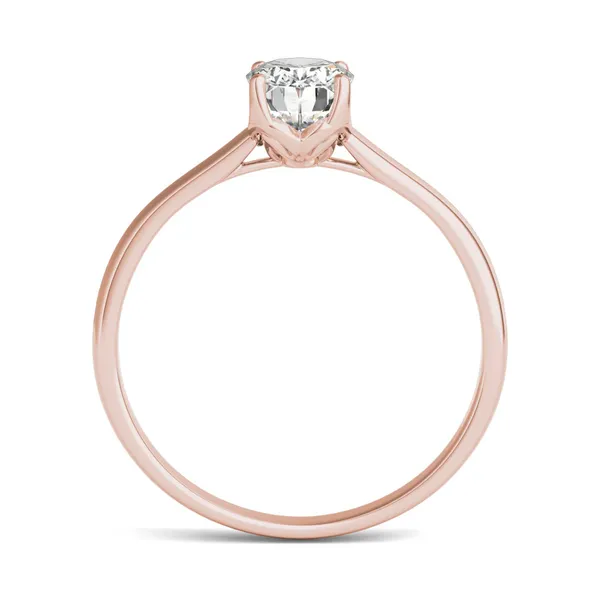 Oval Signature Solitaire Engagement Ring