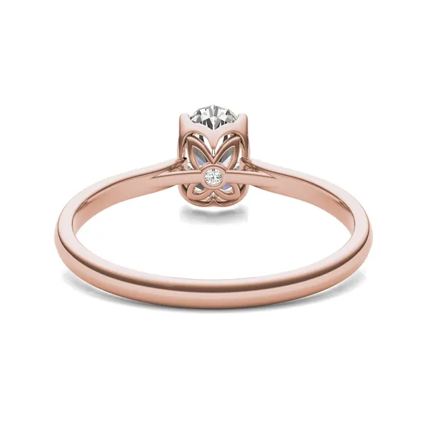 Oval Signature Solitaire Engagement Ring