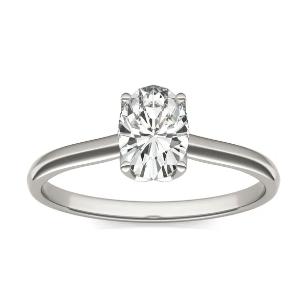 Oval Signature Solitaire Engagement Ring