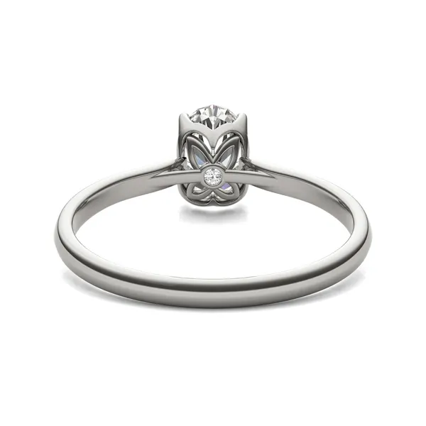 Oval Signature Solitaire Engagement Ring