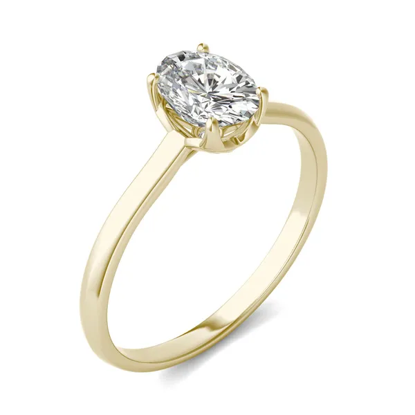 Oval Signature Solitaire Engagement Ring