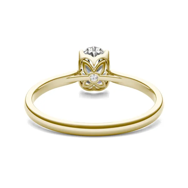 Oval Signature Solitaire Engagement Ring