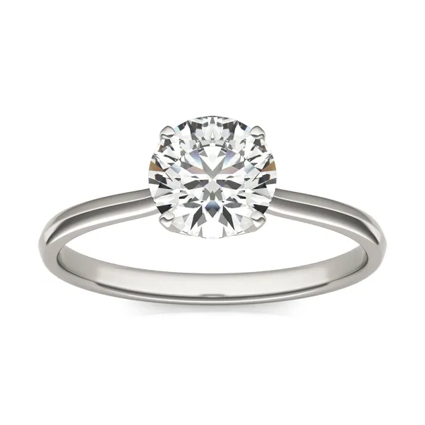 Round Brilliant Signature Solitaire Engagement Ring