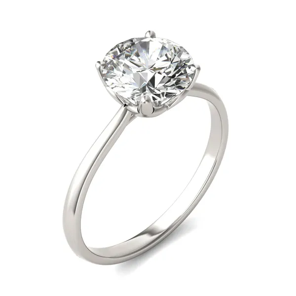 Round Brilliant Signature Solitaire Engagement Ring
