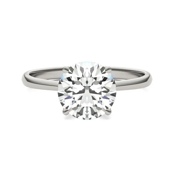 Round Brilliant Signature Solitaire Engagement Ring