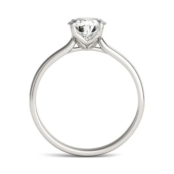 Round Hearts & Arrows Signature Solitaire Engagement Ring