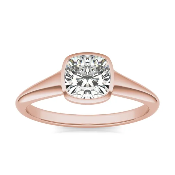 Cushion Signature Bezel Solitaire